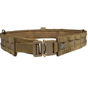 Grey Ghost Gear UGF Battle Belt with Inner Pad Nylon Coyote Brown Large