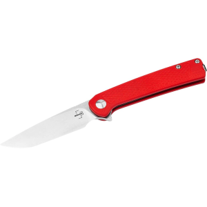 Boker Knives Fire Ant Pocket Knife 2.9" Drop Point 4116 Stonewashed Blade Polypropylene Handle Red