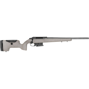 Tikka T3x UPR Bolt Action Rifle 6.5 Creedmoor 24.3" Blued Threaded Barrel Black Frame Gray Adjustable Comb Stock