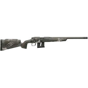Fierce Firearms Carbon Razor Bolt Action Rifle 17 Hornady Magnum Rimfire (HMR) 18" Carbon Fiber Threaded Barrel Black Frame Phantom Precision Stock