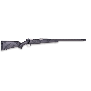 Weatherby Mark V Backcountry Guide Ti Bolt Action Rifle 280 Ackley Improved 22" Carbon Fiber Threaded Barrel Titanium Frame Carbon Fiber Black Field Stock