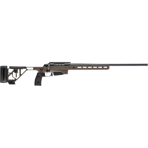 Tikka T3X Ace Game Bolt Action Rifle 308 Winchester 20" Fluted Black Threaded Barrel Black Frame Midnight Bronze Pistol Grip, Adjustable Cheek Piece Stock