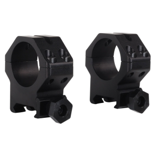 Weaver Tactical 4 Hole Skeleton Weaver 1" Scope Rings Matte Black High
