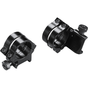 Weaver Quad Lock Weaver Extended 1" Scope Rings Gloss Black High
