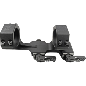 Tier One Monomount Cantilever QD 1-Piece Picatinny Scope Mount 34mm Rings Matte Black High - Tier One