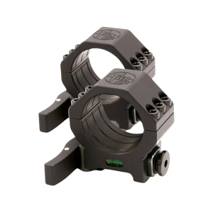 Tier One Tactical Picatinny Scope Rings 30mm Matte Black Medium - Tier One