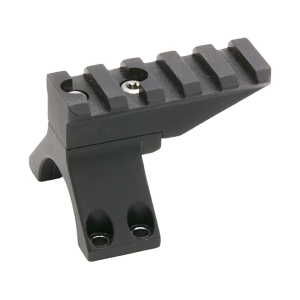 Tier One Long Saddle Ring Top Accessory Rail for 34mm Rings Short Matte Black - Tier One