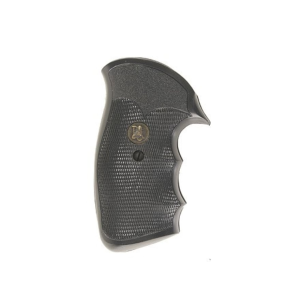 Pachmayr Gripper Grips with Finger Grooves for Charter Arms Rubber Black