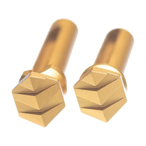 Tyrant Designs Enhanced Takedown Pins AR-15 Gold