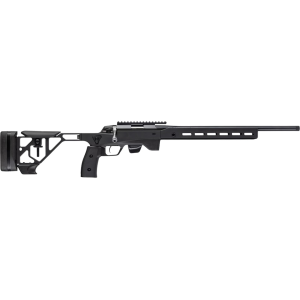 Tikka T1x Ace Target Bolt Action Rifle 22 Long Rifle 16" Black Threaded Barrel Black Frame Black Pistol Grip, Adjustable Cheek Piece Stock