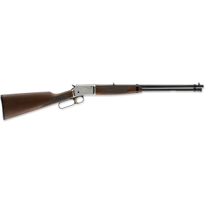 Browning BL22 Grade II Lever Action Rifle 22 Long Rifle 20" Blued Barrel Nickel Frame Black Walnut Straight Grip Stock