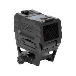 Holosun AEMS PRO X2 Red Dot Sight 1x Selectable Red Reticle with Picatinny Mount Solar/Battery Powered Matte Black