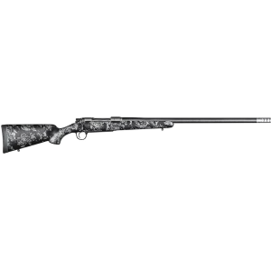 Christensen Arms Ridgeline FFT Bolt Action Rifle 300 PRC 22" Carbon Fiber Threaded Barrel Stainless Frame Black/Gray Field Stock
