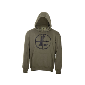 Leupold Men's Distressed Reticle Hoodie Ash Green Large