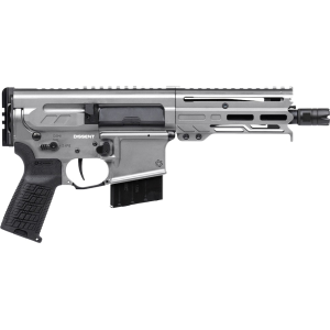CMMG DISSENT Mk4 338 Advanced Rifle Cartridge (338 ARC) Pistol 6.5" Black Threaded Barrel 10+1 Round Titanium Frame Black Pistol Grip