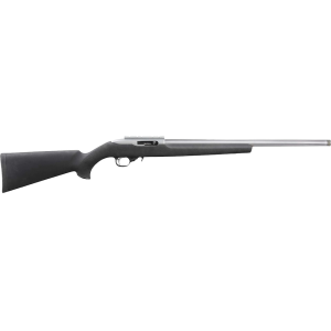 Ruger 10/22 Tactical Semi Automatic Rifle 22 Long Rifle 20" Stainless Threaded Barrel Stainless Frame Black Field Stock