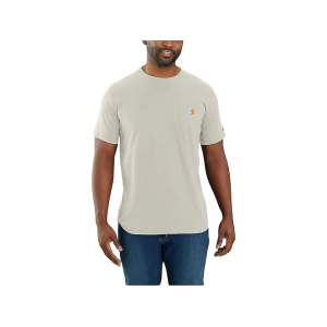 Carhartt Men's Force Relaxed Fit Short Sleeve Crew Neck T Shirt Malt 3XL