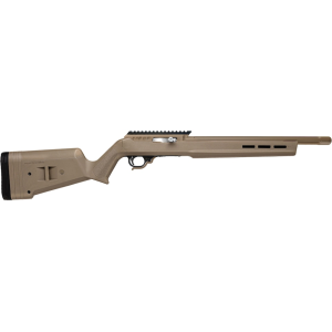 Tactical Solutions X-Ring VR Gen2 Semi Automatic Rifle 22 Long Rifle 16.5" Fluted Quicksand Threaded Barrel Quicksand Frame Flat Dark Earth Field Stock BX Trigger