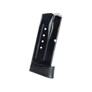 Smith & Wesson M&P Compact Magazine 9mm 10-Round with Finger Rest Steel Blue