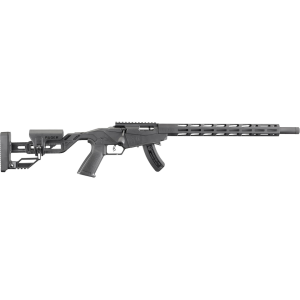 Ruger Precision Rimfire Bolt Action Rifle 22 Long Rifle 18" Black Threaded Barrel Black Frame Black Adjustable Stock 15+1 Round