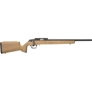 Springfield Armory 2020 Rimfire Target Bolt Action Rifle 22 Long Rifle 20" Matte Blued Threaded Barrel Matte Blued Frame Coyote Brown Precision Stock