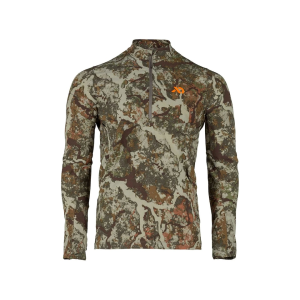 First Lite Men's Trace Quarter Zip Shirt First Lite Specter 2XL