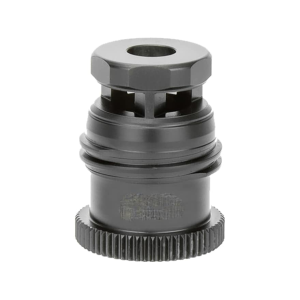 Griffin Armament DUAL-LOK EZ Brake Suppressor Mount 9mm 1/2"-28 Thread Stainless Steel Nitride