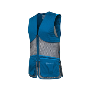 Beretta Full Mesh Shooting Vest Men's Blue Twilight XXL