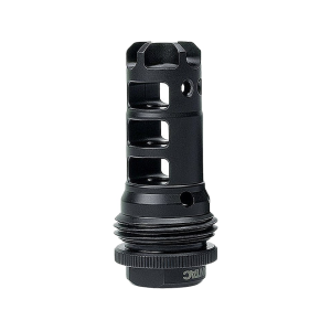 LANTAC Dragon Muzzle Brake with SilencerCo ASR Mount 7.62x39mm M14-1 LH Thread AR-15