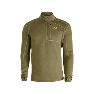 First Lite Men's Furnace Quarter Zip Shirt Conifer XL