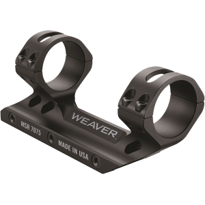 Weaver Premium MSR 1-Piece Cantilever Picatinny Scope Mount 1" Rings