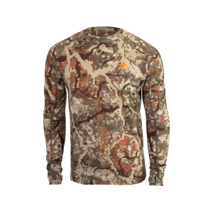 First Lite Men's Kiln Long Sleeve Base Layer Shirt First Lite Specter 2XL