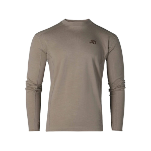First Lite Men's Kiln Long Sleeve Base Layer Shirt Walnut 2XL