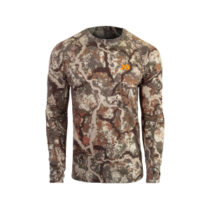 First Lite Men's Wick Long Sleeve Base Layer Shirt First Lite Specter Medium