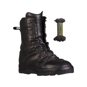 Military Surplus German Combat DMS Leather Boot Grade 2 Black 10.0