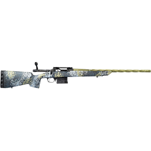 Horizon Firearms Venatic Bolt Action Rifle 25 Creedmoor 22" Fluted Olive Drab Threaded Barrel Olive Drab Frame Gray/Tan Field Stock