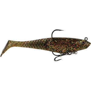 Berkley PowerBait Saltwater Pre-Rigged Cullshad 6" Swimbait 1 5/8 oz Dark Night