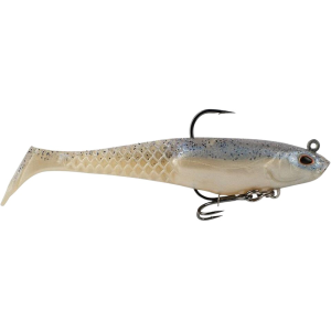 Berkley PowerBait Saltwater Pre-Rigged Cullshad 6" Swimbait 1 5/8 oz Chrome Flash