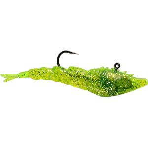 Berkley PowerBait Saltwater PowerSwitch 4.25" Shrimp 1 1/8 oz Chartreuse Silver Flash