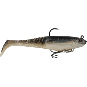Berkley PowerBait Saltwater Pre-Rigged Cullshad 4" Swimbait 1/2 oz Black Shad