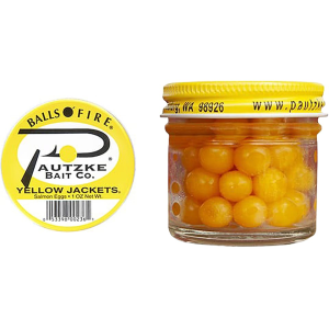 Pautzke Balls O' Fire Salmon Eggs Yellow Jackets