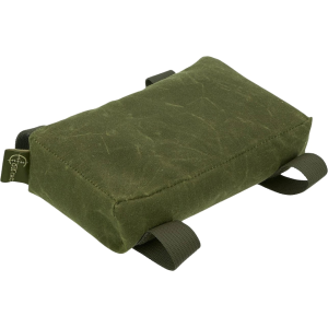 Cole-Tac Waxed Flat Bag Shooting Rest Bag Green - Cole-Tac