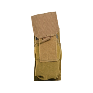 Military Surplus MOLLE II Single AR-15 Magazine Pouch Grade 2 Coyote Tan