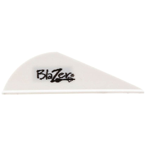 Bohning Blazer Vane Arrow Fletching 2" White 100PK