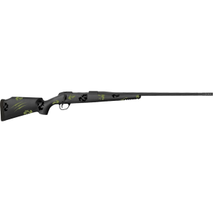 Fierce Firearms Twisted Rage Bolt Action Rifle 7mm Backcountry 24" Fluted Black Threaded Barrel Black Frame Forest Field Stock