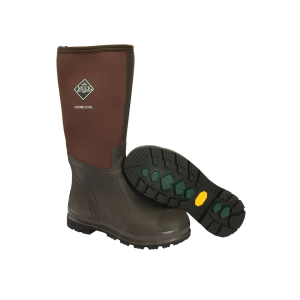 Muck Boots Men's Chore Cool 15" Waterproof 4mm Insulated Work Boots Rubber Brown 13 D