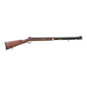 Pedersoli Traditional Hawken Hunter 50 Caliber Muzzleloading Rifle 28" Blued Barrel Walnut Stock