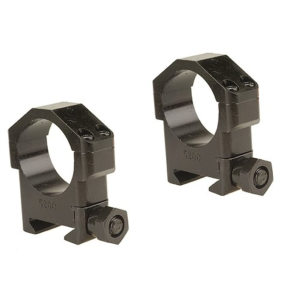 Badger Ordnance Maximized Picatinny 30mm Scope Rings Matte Black Medium-High