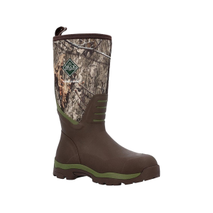 Muck Boots Men's Pathfinder 15" Waterproof Rubber Boots Mossy Oak Country DNA 9 D