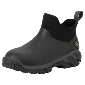 Muck Boots Men's Woody Sport Ankle Waterproof Camp Shoes Rubber Black/Dark Gray 14 D